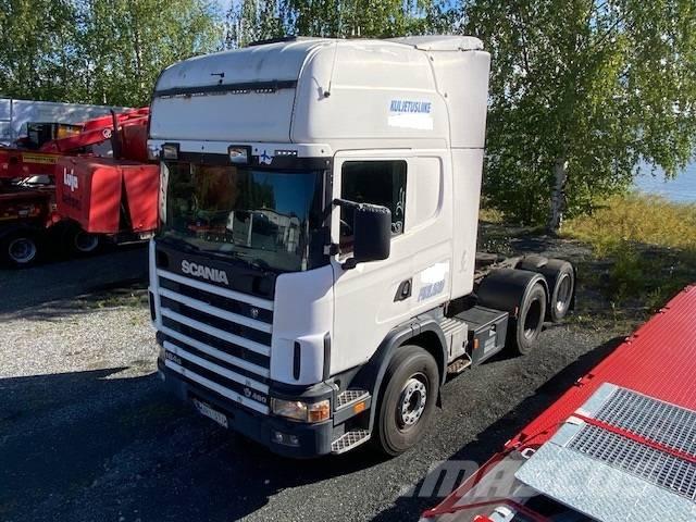 Scania R 164, 6x2 Vetopöytäautot