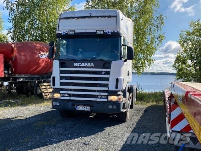 Scania R 164, 6x2 Vetopöytäautot