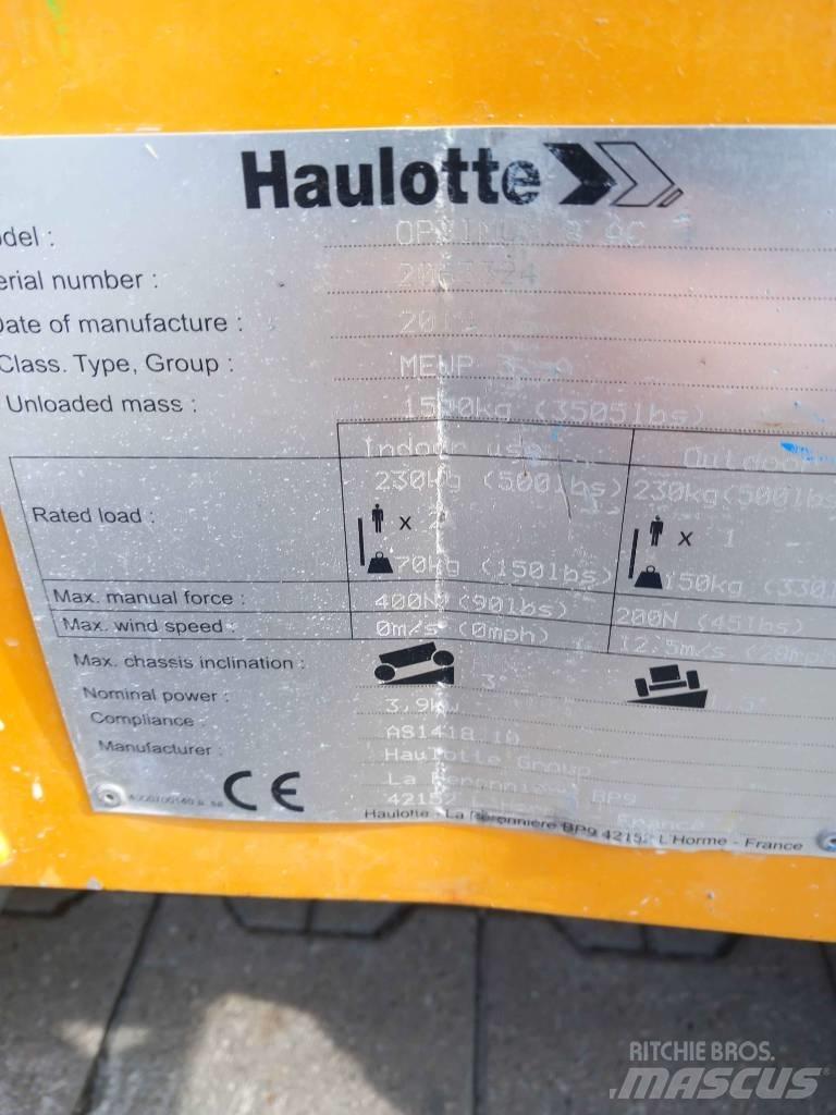 Haulotte Optimum  8 Saksilavat
