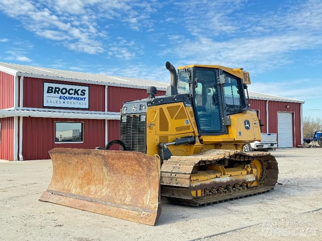 DEERE 700K LGP Telaketjupuskutraktorit