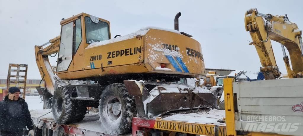 CAT Zeppelin ZM 19 Pyöräkaivukoneet