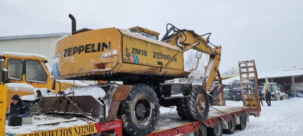 CAT Zeppelin ZM 19 Pyöräkaivukoneet