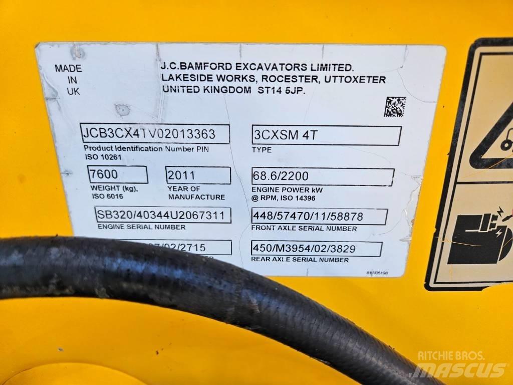 JCB 3 CX Kaivurikuormaajat