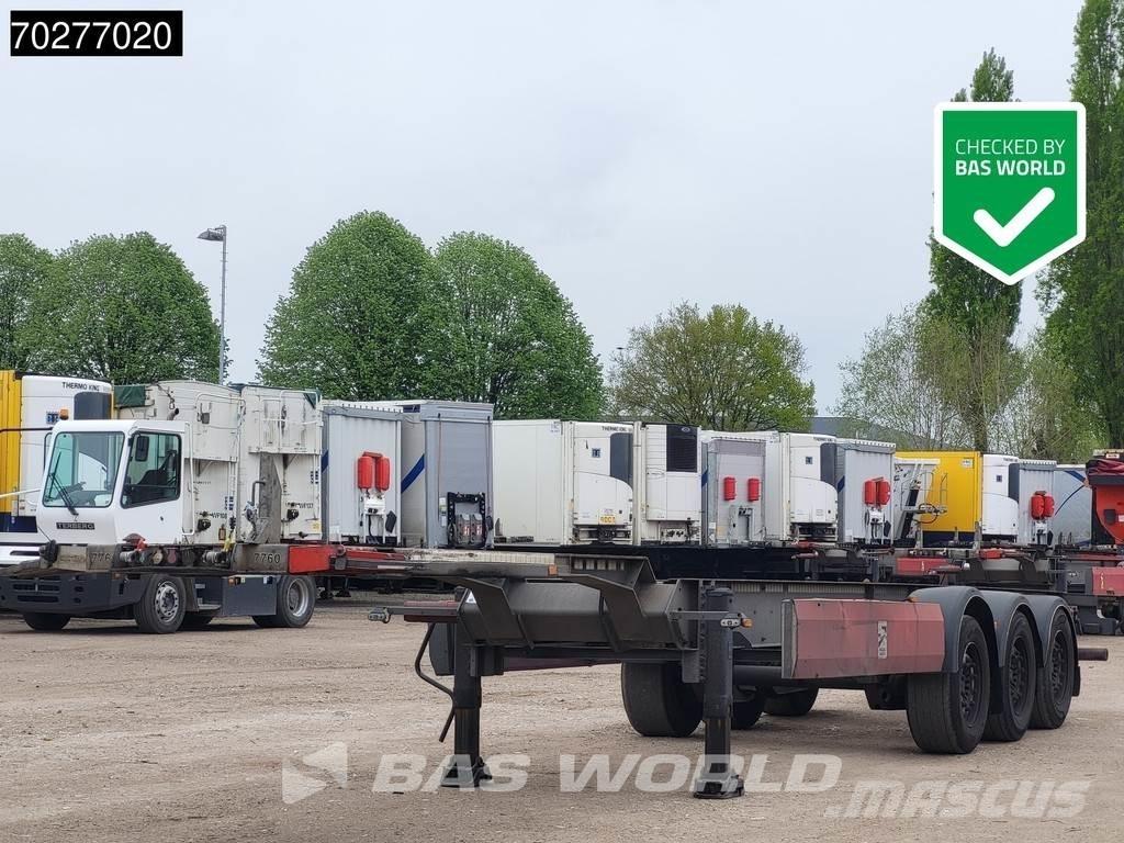 Van Hool 3 axles Konttipuoliperävaunut