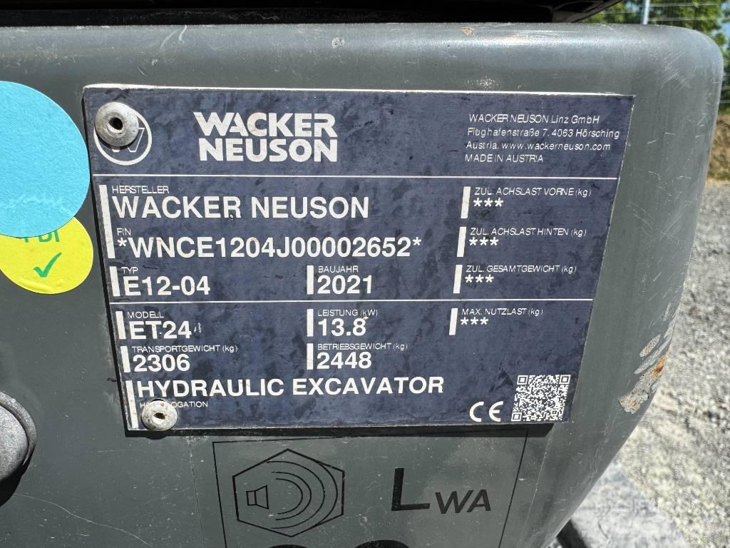 Wacker Neuson ET24 Telakaivukoneet