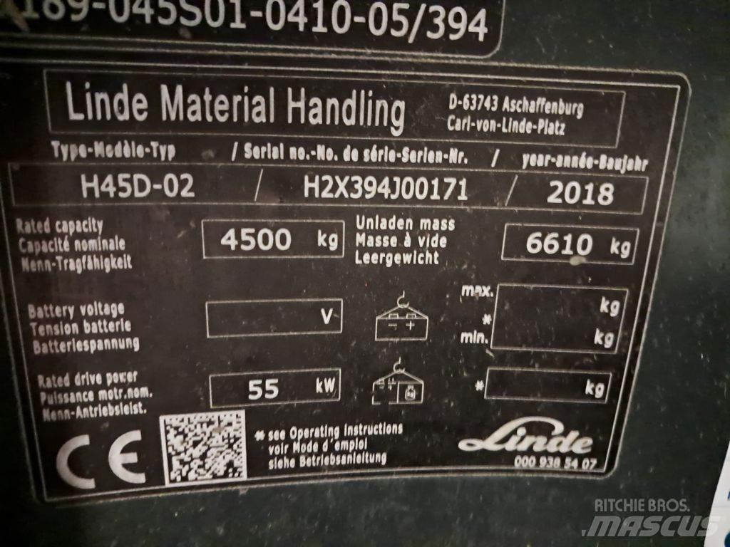 Linde H45D-02 Dieseltrukit