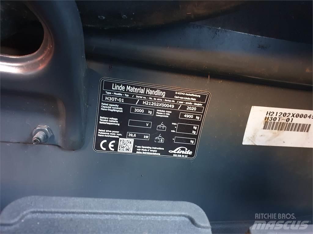 Linde H30T Nestekaasutrukit