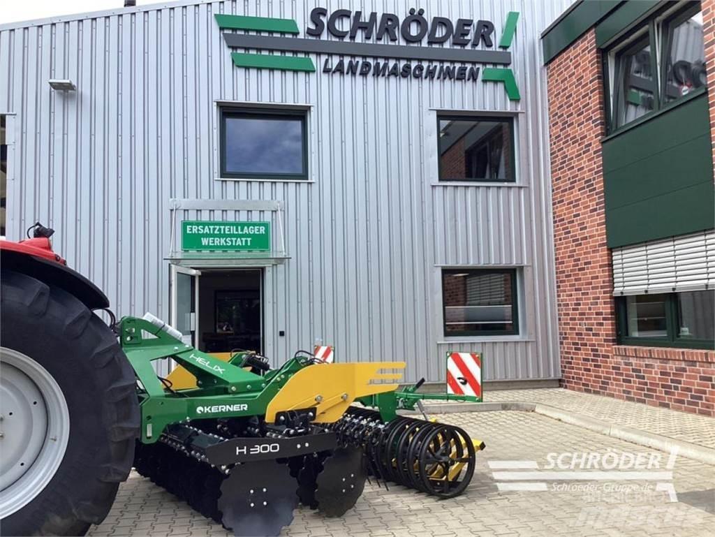 Kerner HELIX H 300 Kiekkomultaimet ja lautasäkeet