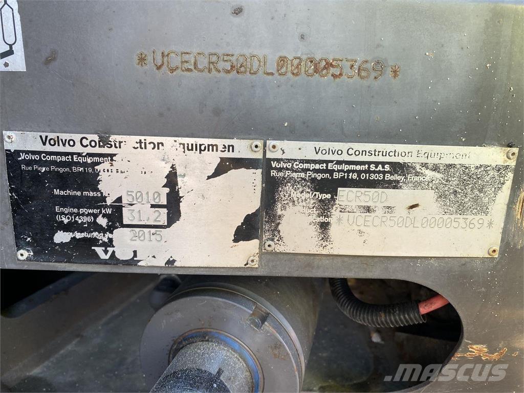 Volvo ECR50 Pyöräkaivukoneet
