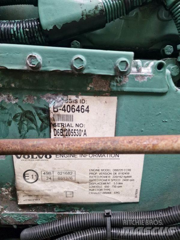Volvo D6B220 EC09 Moottorit