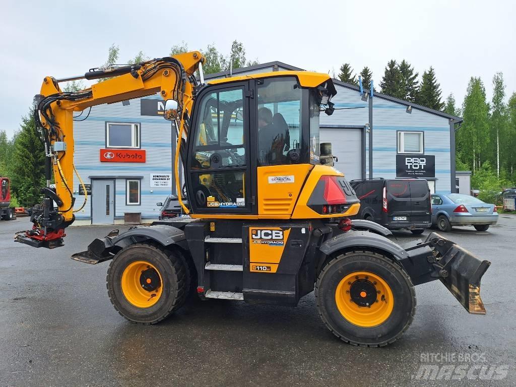 JCB Hydradig 110 W Pyöräkaivukoneet