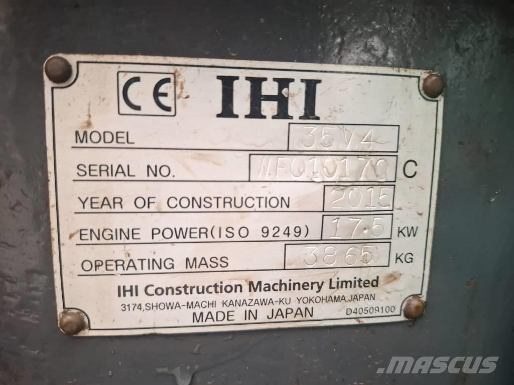 IHI 35 V4 Minikaivukoneet < 7t