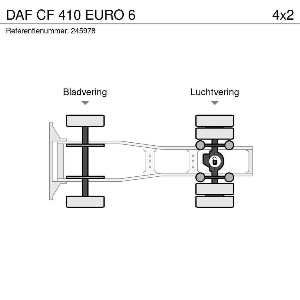 DAF CF 410 EURO 6 Vetopöytäautot