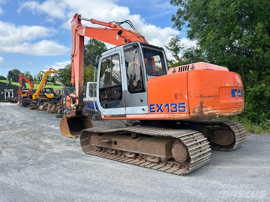 Fiat-Hitachi EX 135 Telakaivukoneet