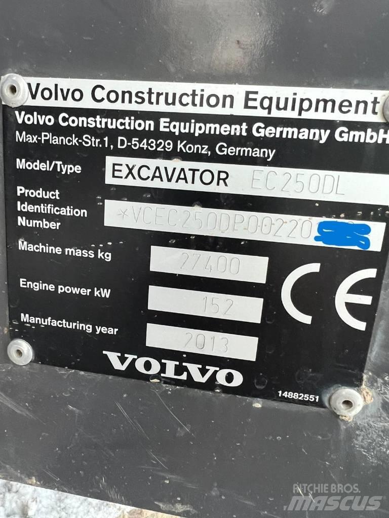 Volvo EC 250 D L Telakaivukoneet