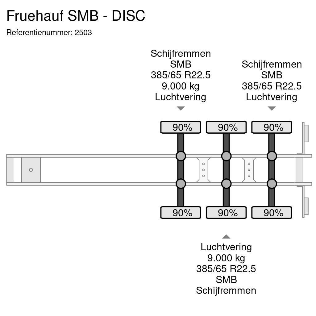 Fruehauf SMB - DISC Pressukapellipuoliperävaunut