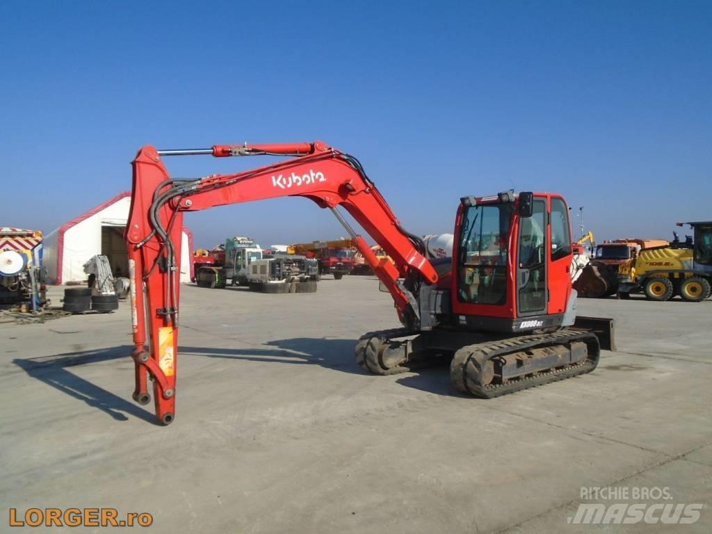 Kubota KX 080-3 Telakaivukoneet