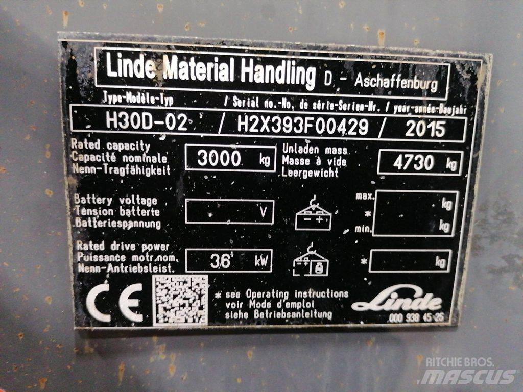 Linde H30D-02 Dieseltrukit