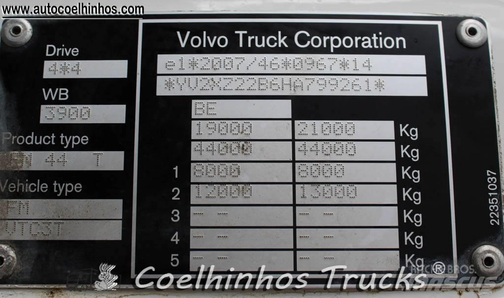 Volvo FMX 410  4x4 Vetopöytäautot