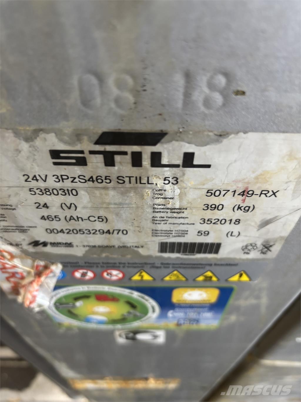 Still OPX 20 Matalakeräilytrukit