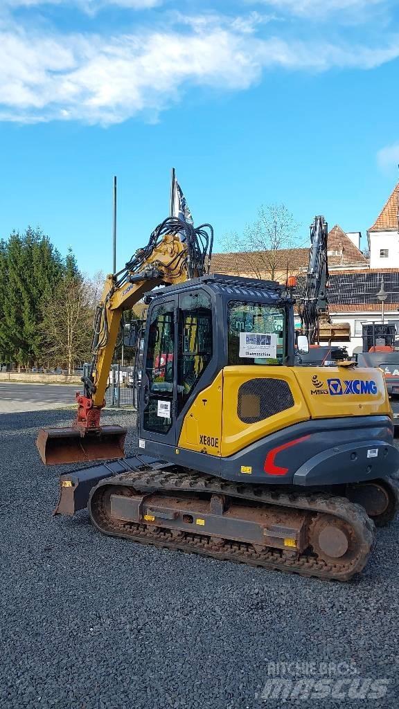 XCMG XE 80 E Midikaivukoneet 7t - 12t