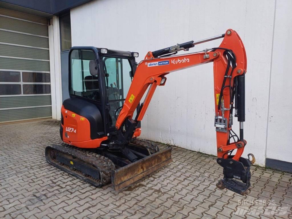 Kubota U 27-4 Minikaivukoneet < 7t