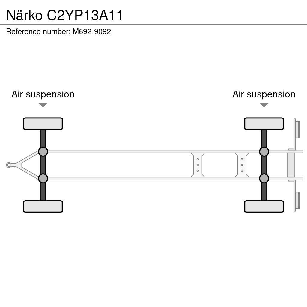 Närko C2YP13A11 Pressukapelliperävaunut