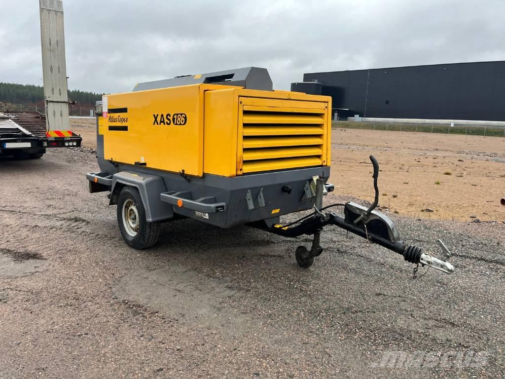 Atlas Copco XAS 186 Kompressorit
