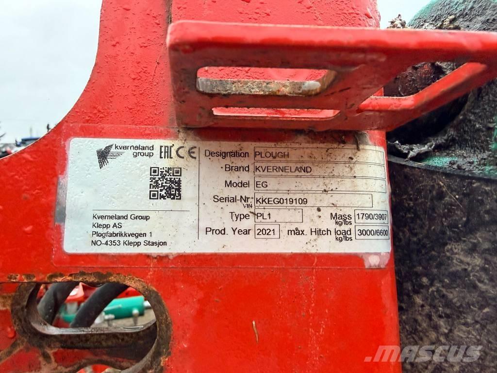 Kverneland EG85 Paluuaurat