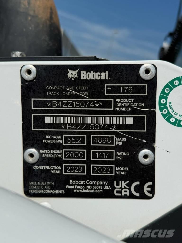 Bobcat T 76 Telakuormaajat