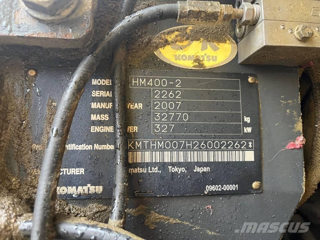 Komatsu HM400-2 Dumpperit