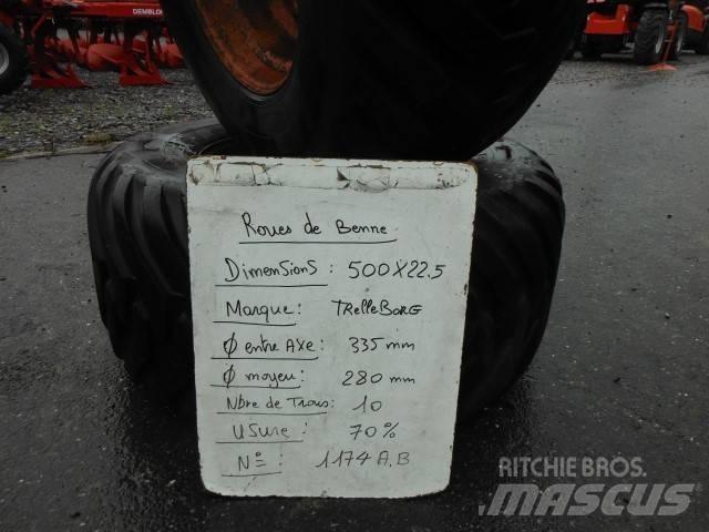Trelleborg 500/22.5 Renkaat ja vanteet