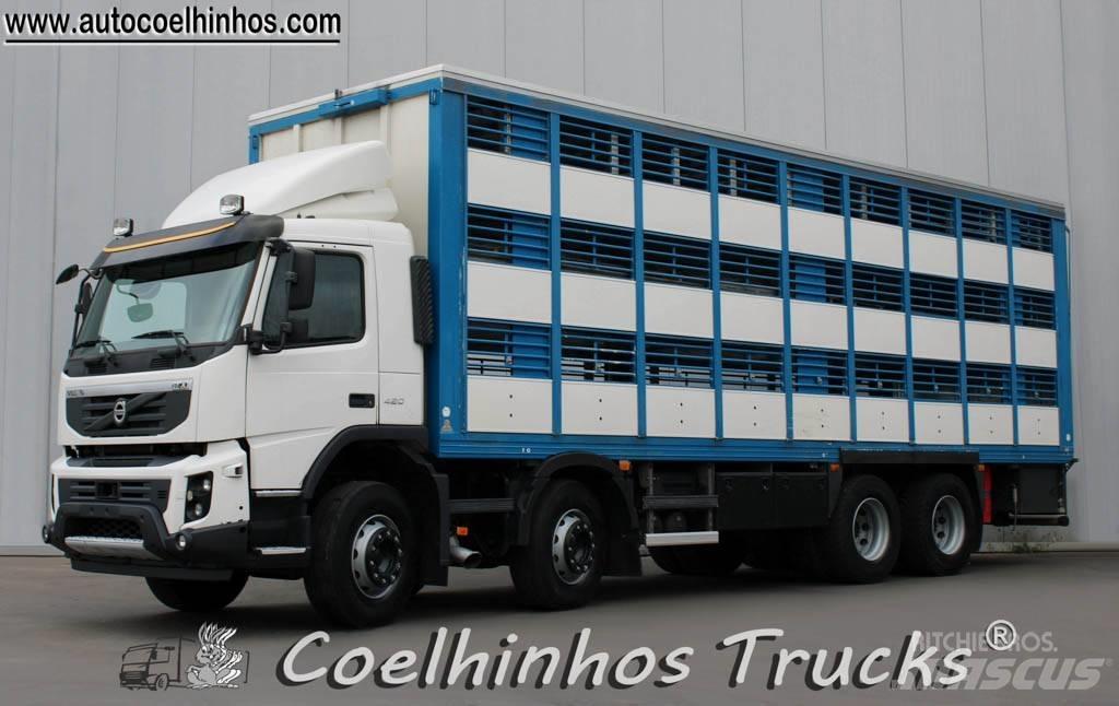 Volvo FMX 420 Eläinkuljetusautot