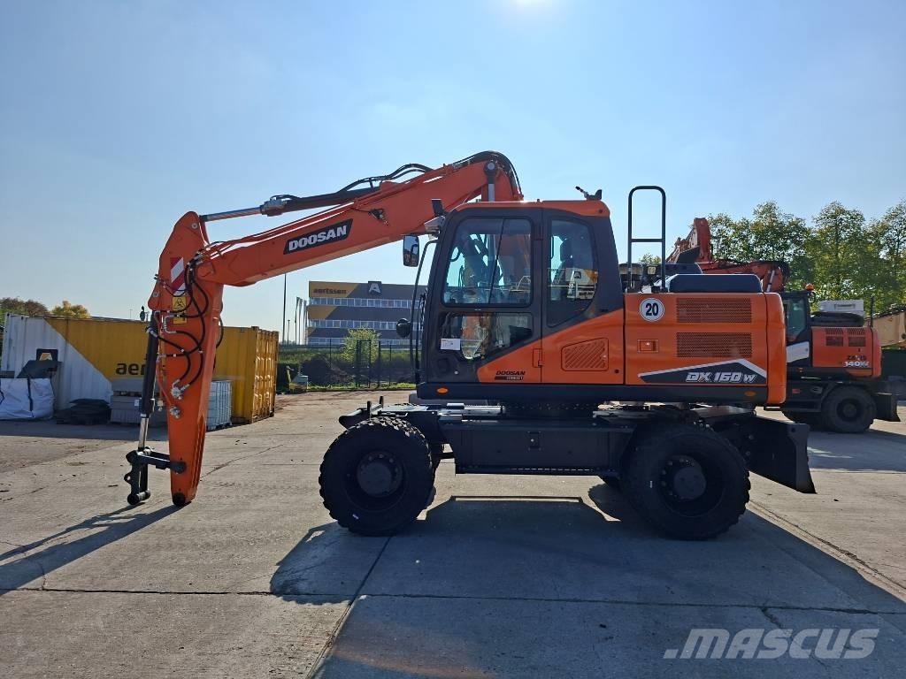Doosan DX160W-7 Pyöräkaivukoneet