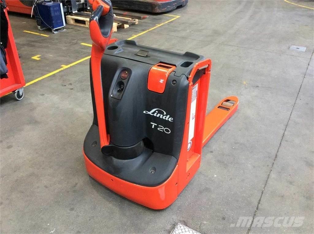 Linde T20 Käyden ajettavat pinoamistrukit