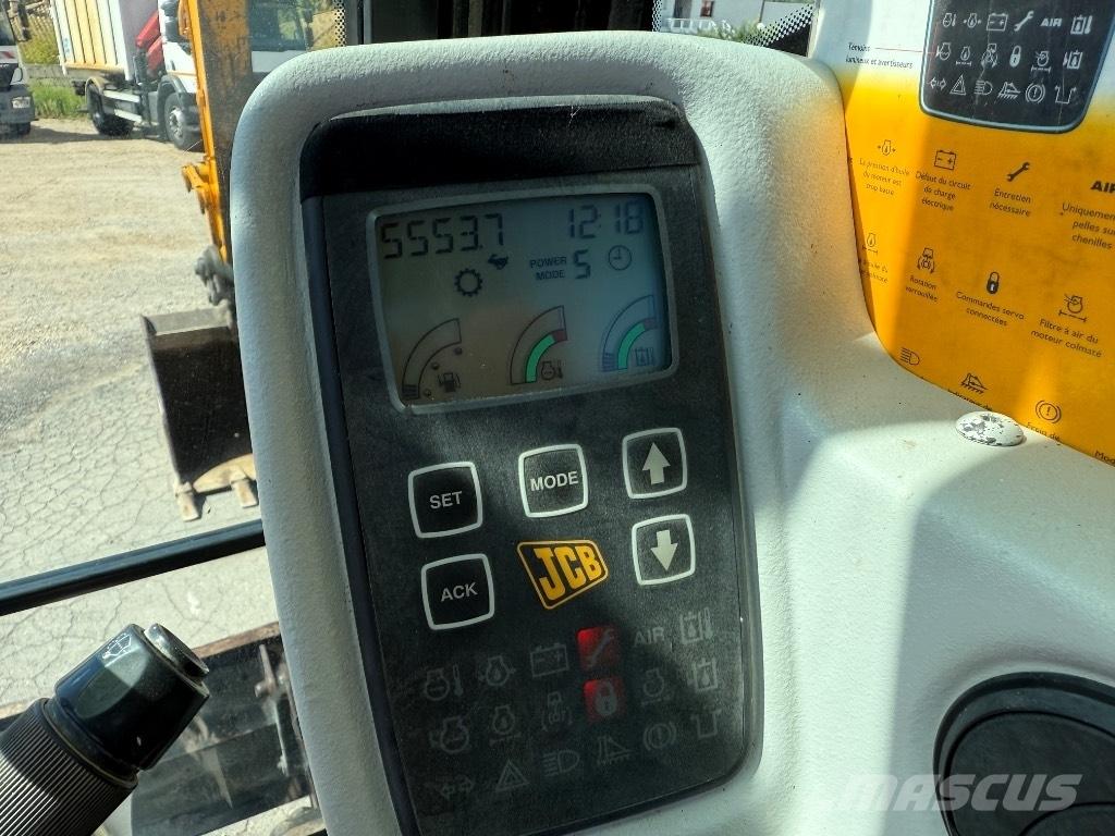 JCB JS 145 W Pyöräkaivukoneet