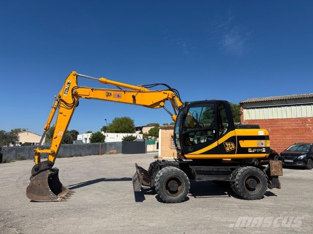 JCB JS 145 W Pyöräkaivukoneet