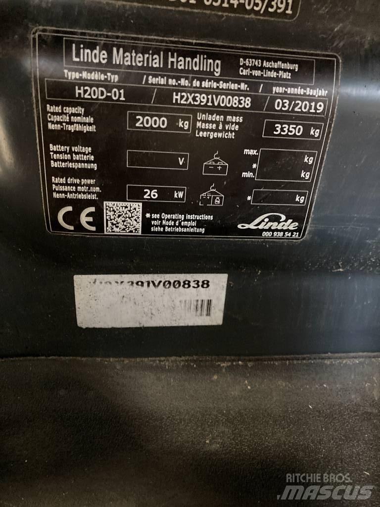Linde H20D/391 Dieseltrukit