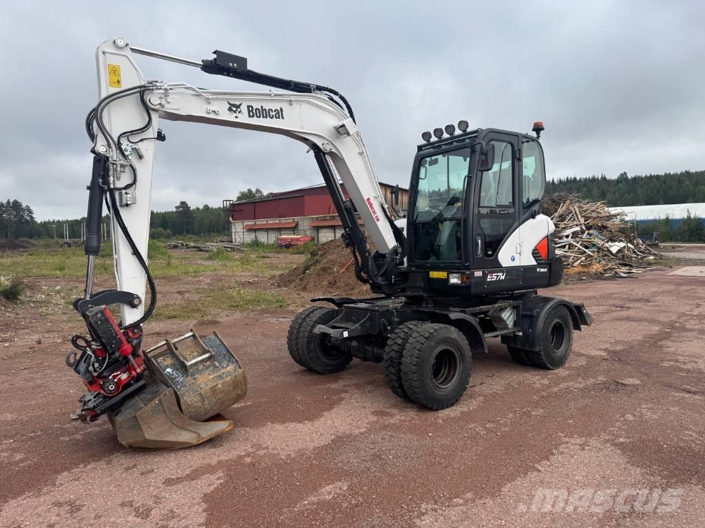 Bobcat E 57 W Pyöräkaivukoneet