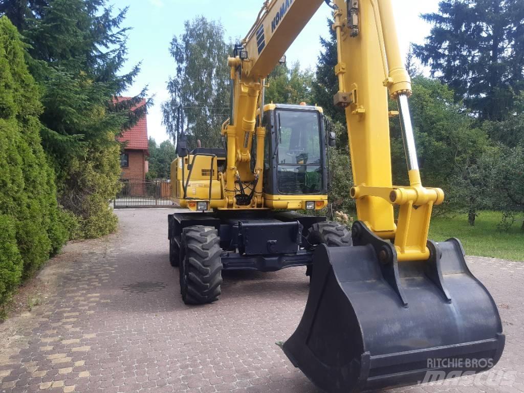 Komatsu PW 130-7 Pyöräkaivukoneet