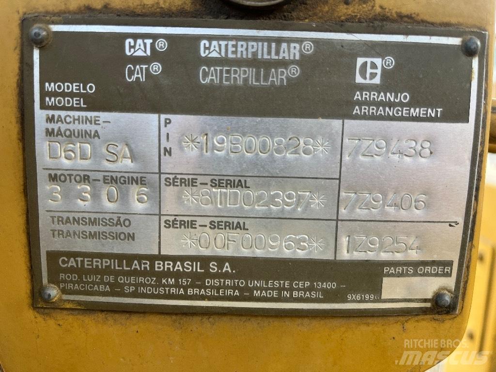 CAT D 6 Traktorit
