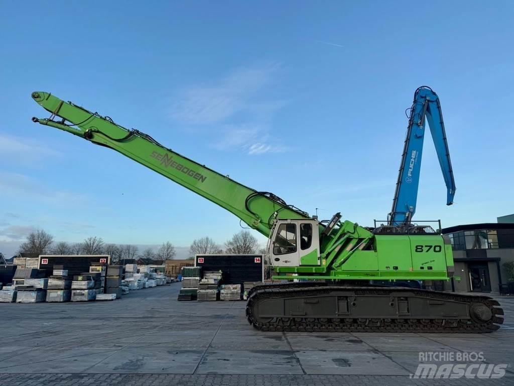 Sennebogen 870R Jätteenkäsittelijät