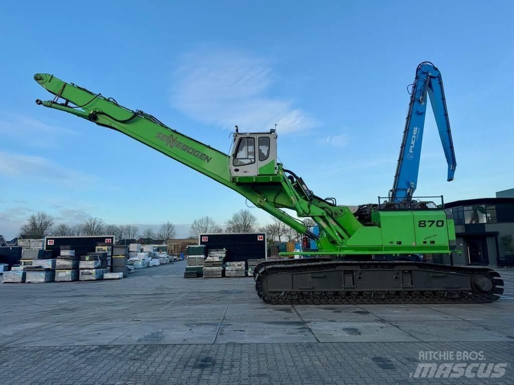 Sennebogen 870R Jätteenkäsittelijät