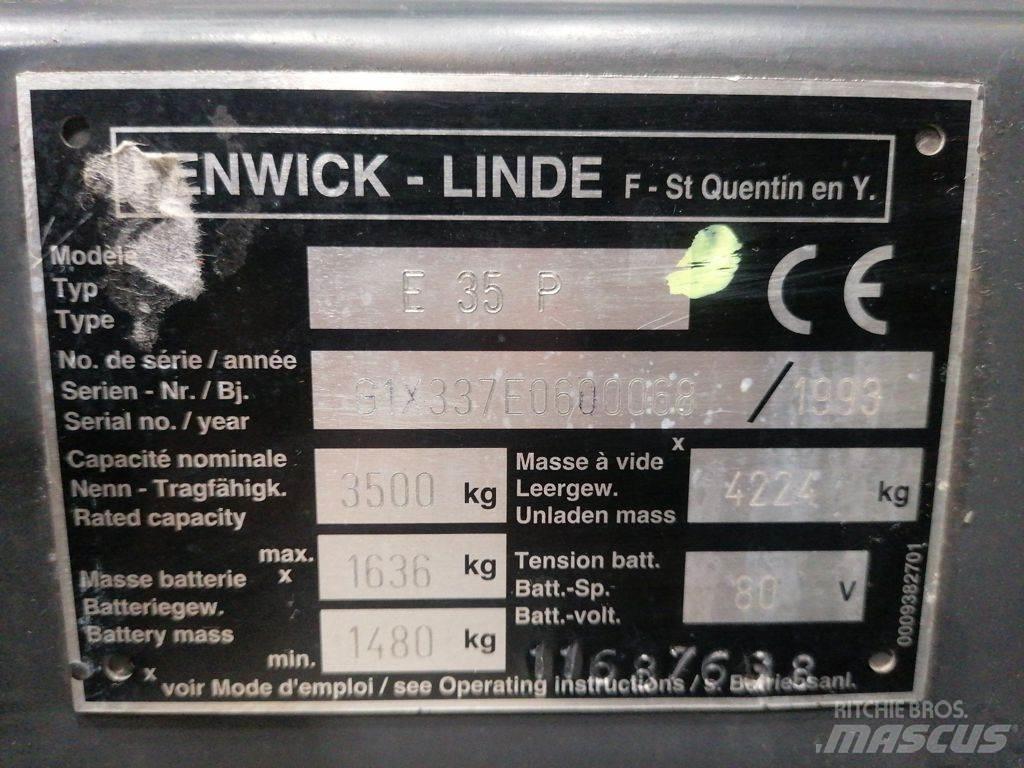 Linde E35P Sähkötrukit