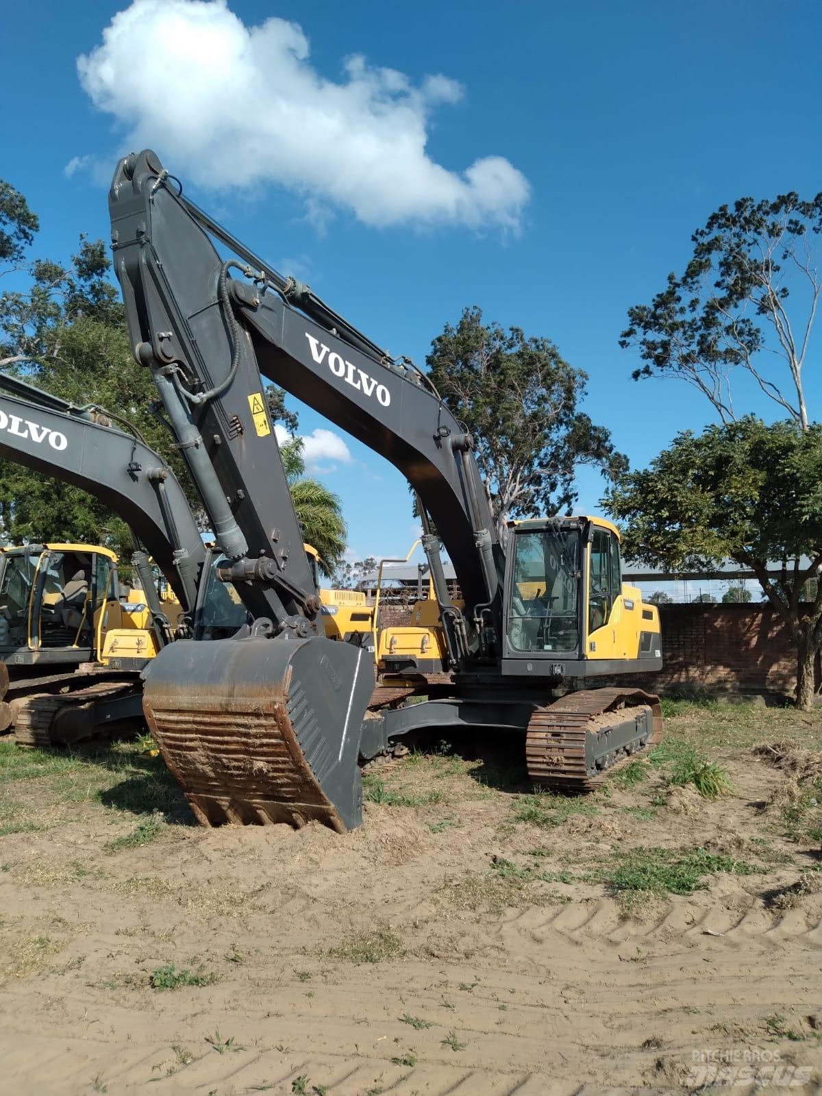 Volvo EC250DL Telakaivukoneet