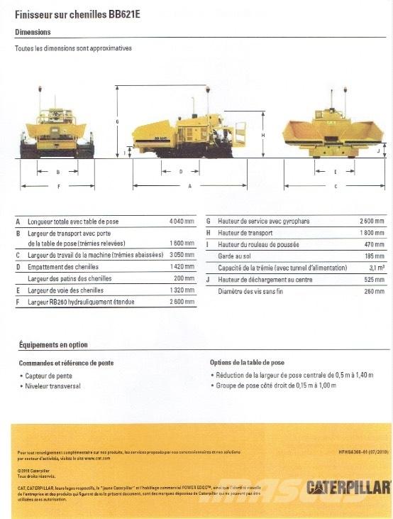 CAT BB 621 E Asfalttikoneet