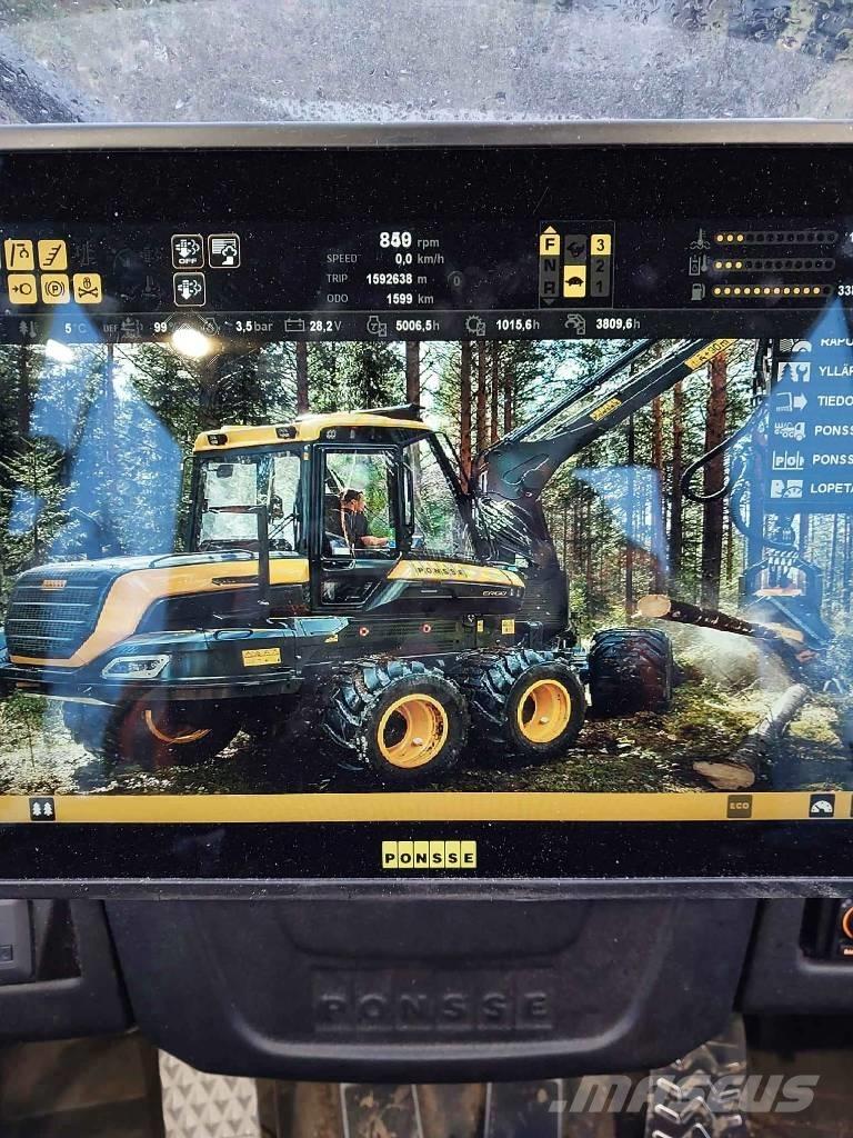 Ponsse Ergo 8W Harvesterit