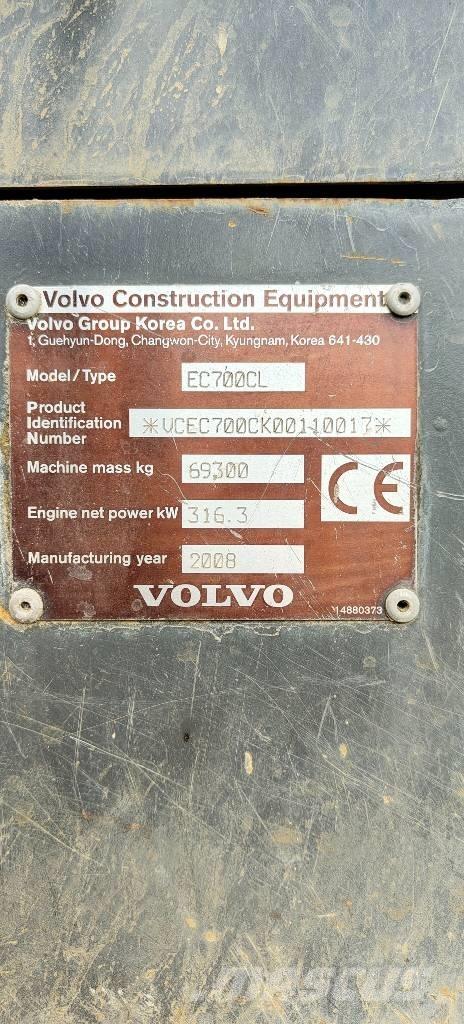 Volvo EC 700 C L Telakaivukoneet