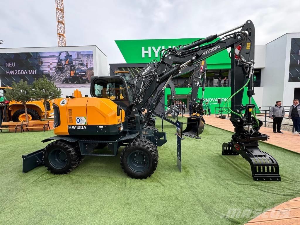 Hyundai HW 100 A Pyöräkaivukoneet