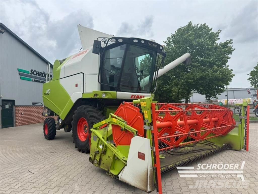 CLAAS TUCANO 320 Leikkuupuimurit